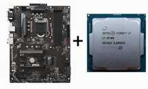 Комплект (i7+z370) материнская плата + процессор