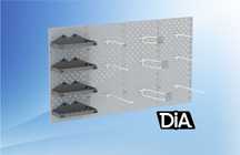 Панель перфорированная, настенная, для магазина и склада alpp