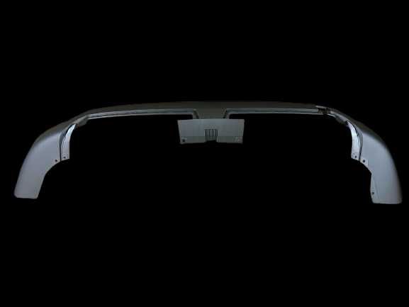 Накладки и молдинги на бампера Hyundai Tucson 4 Рестайлинг (24-25г)