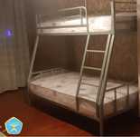 Двухъярусная металлическая кровать (двухярусная). Доставка . Рассрочк.