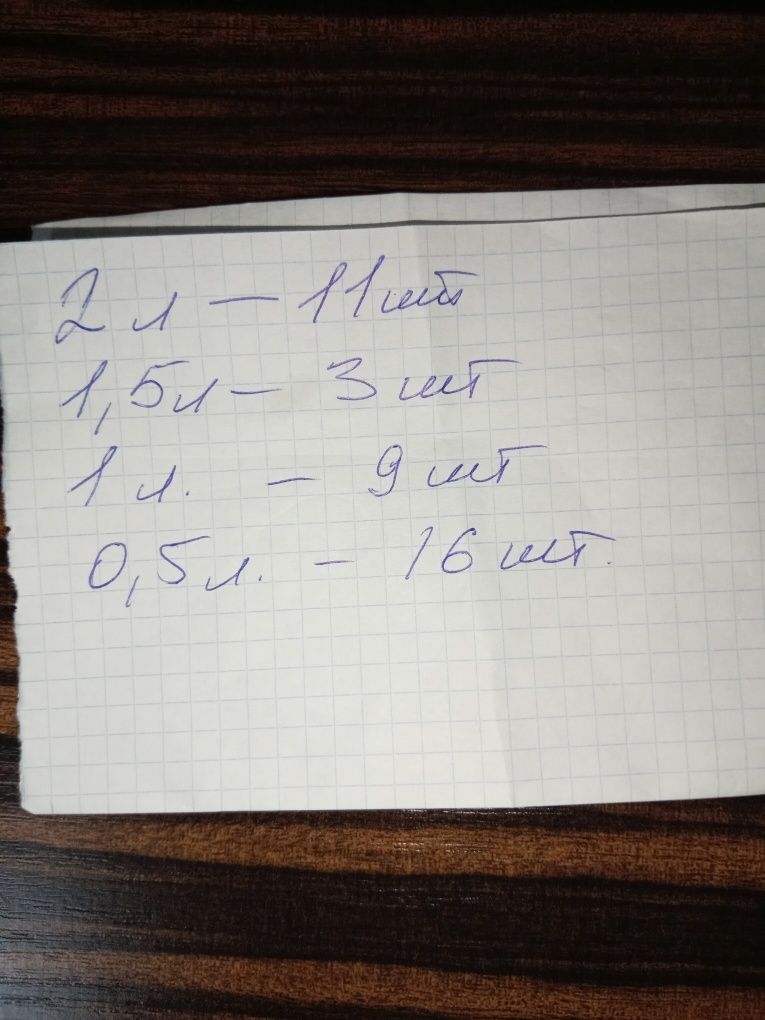 Продам банки стеклянные для закрутки 0,5 л,1л,1,5л,2л