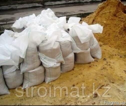 Галина песок в мешках