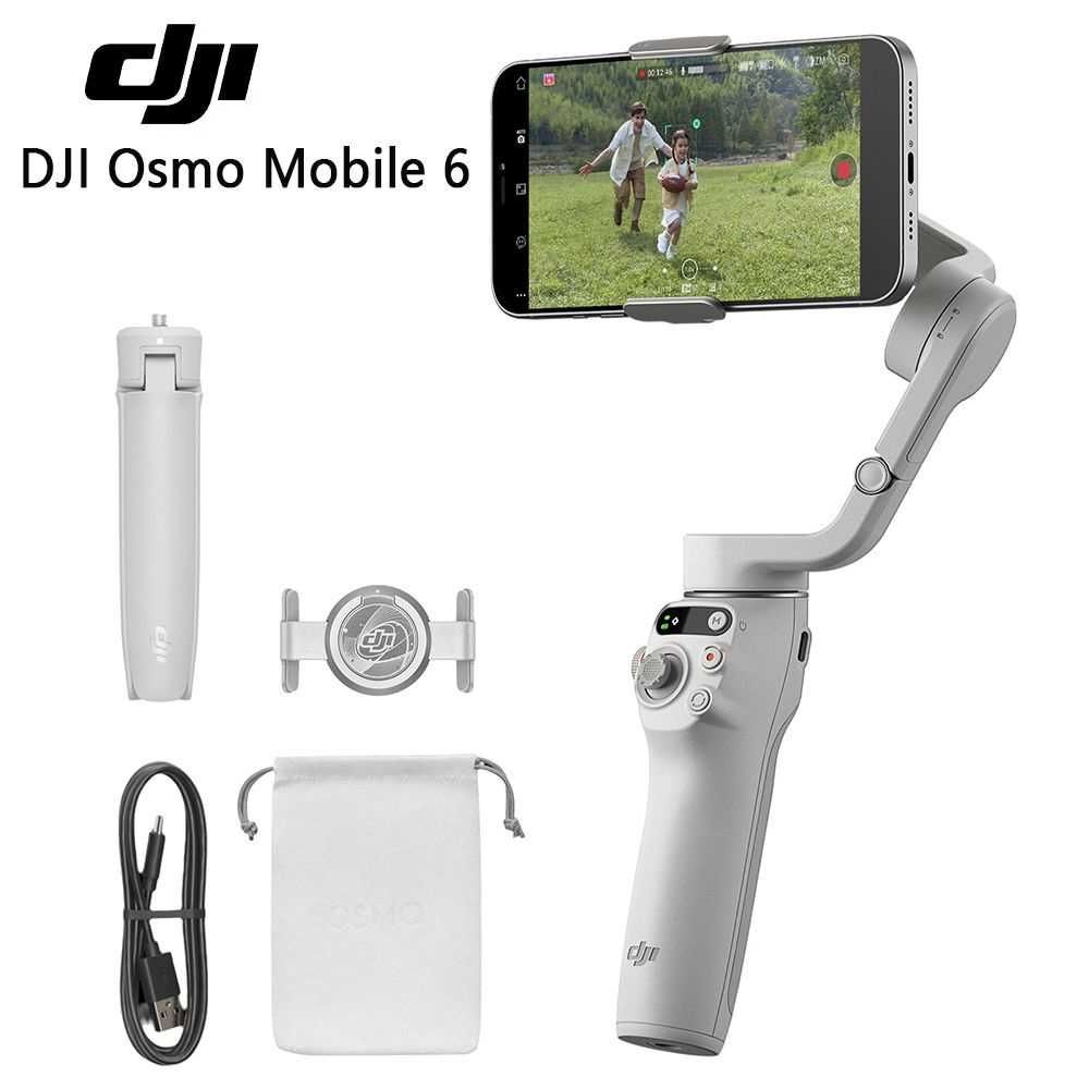 Новинка!!! Стабилизатор для смартфона DJI Osmo Mobile 6 White