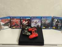 Продам Ps 4 Slim 1Tb + Топовые Игры