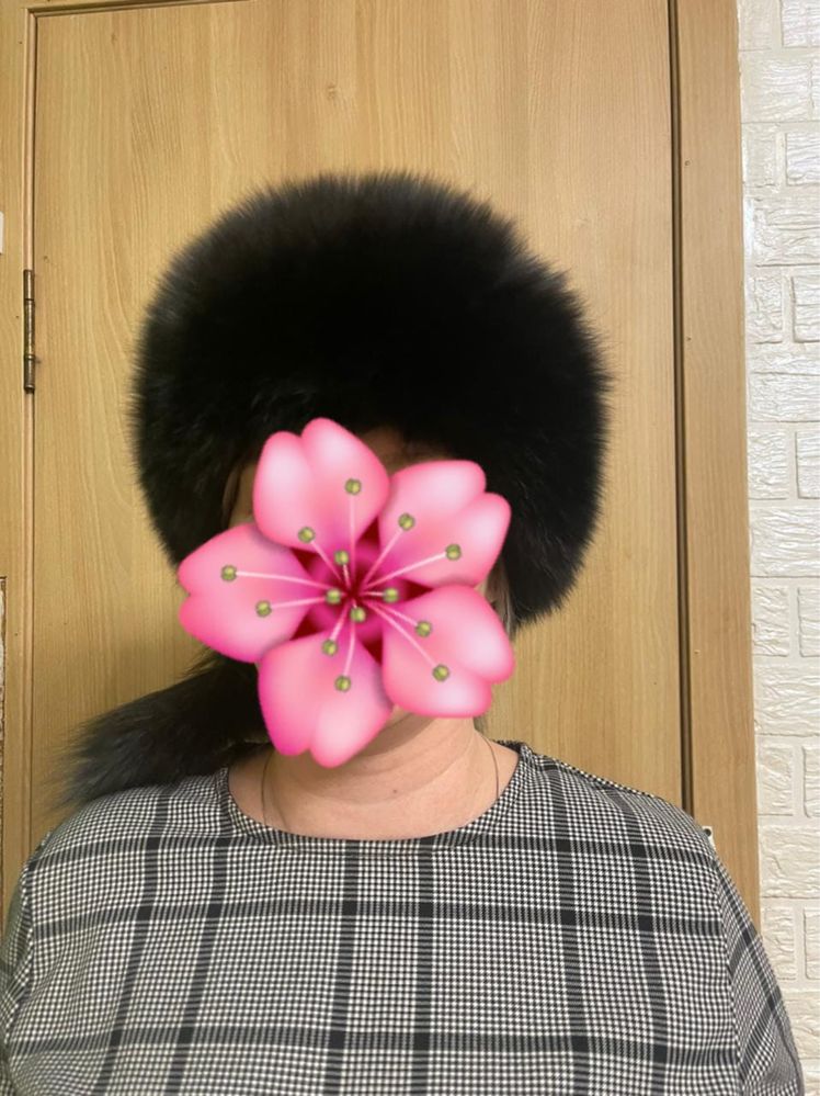 Шапка натуральный мех писец и бобёр