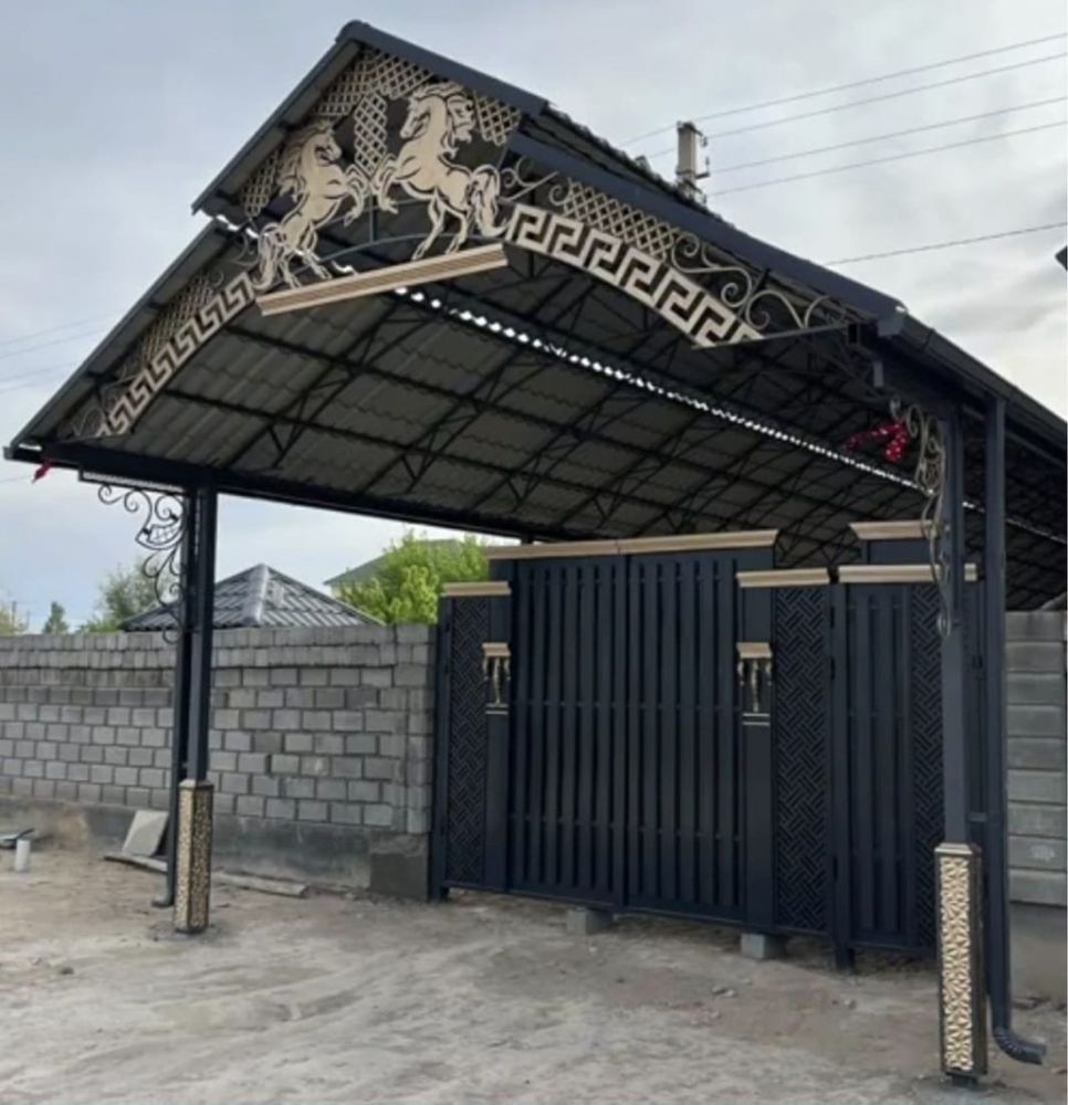 Навес арка ворота тапчан тапсырыстар кабылдаймыз