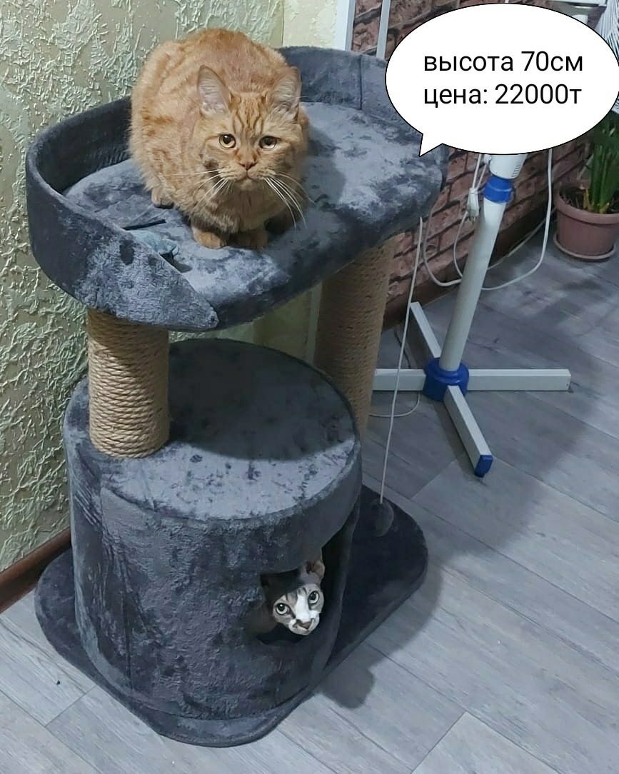 Изготовление когтеточек домиков на заказ любых размеров