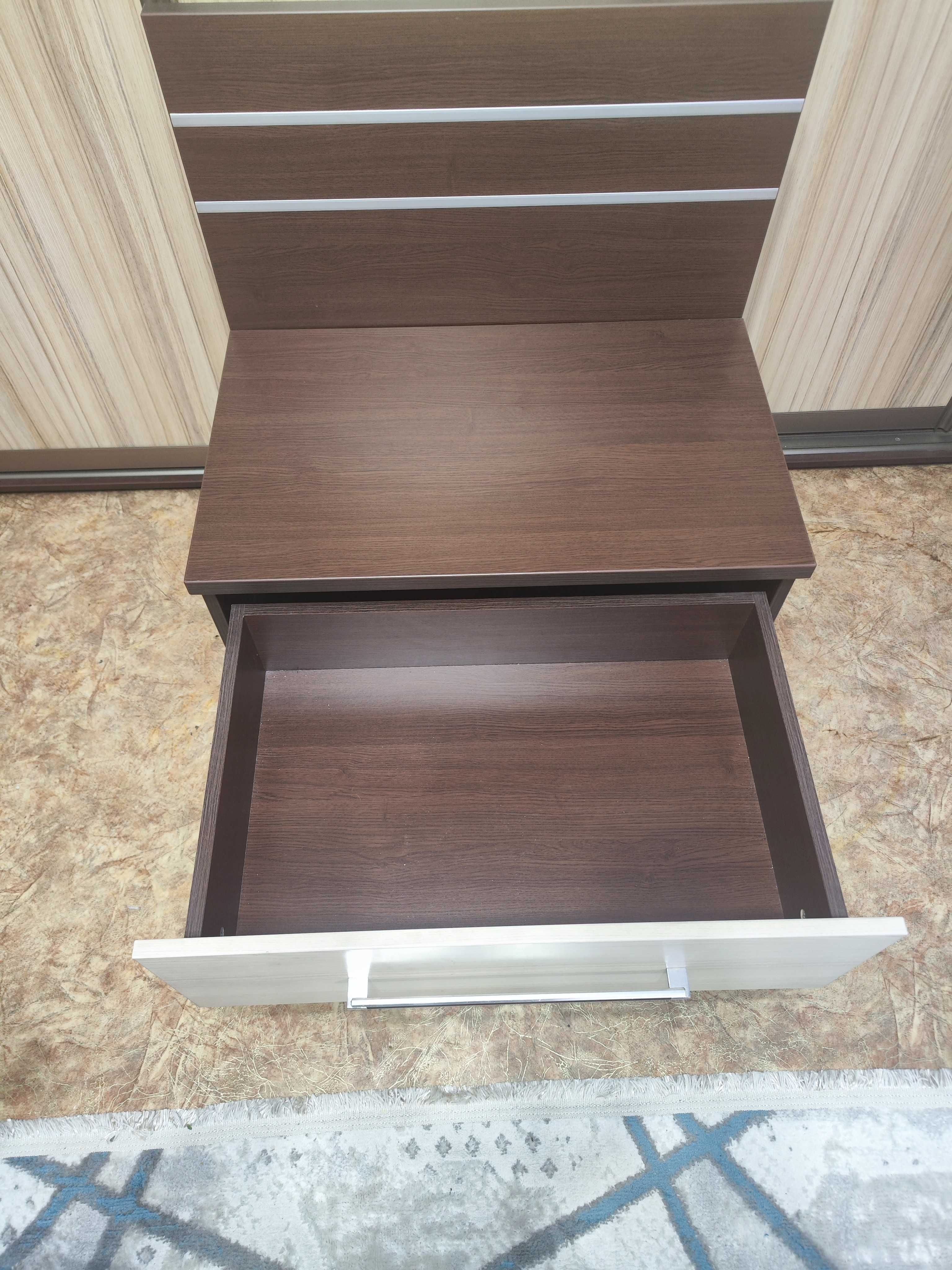 Прикроватная тумбочка "Сакура" со спинкой, 70х46х90, 4 шт