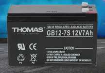 Аккумулятор Thomas GB AGM 12V 7Ah