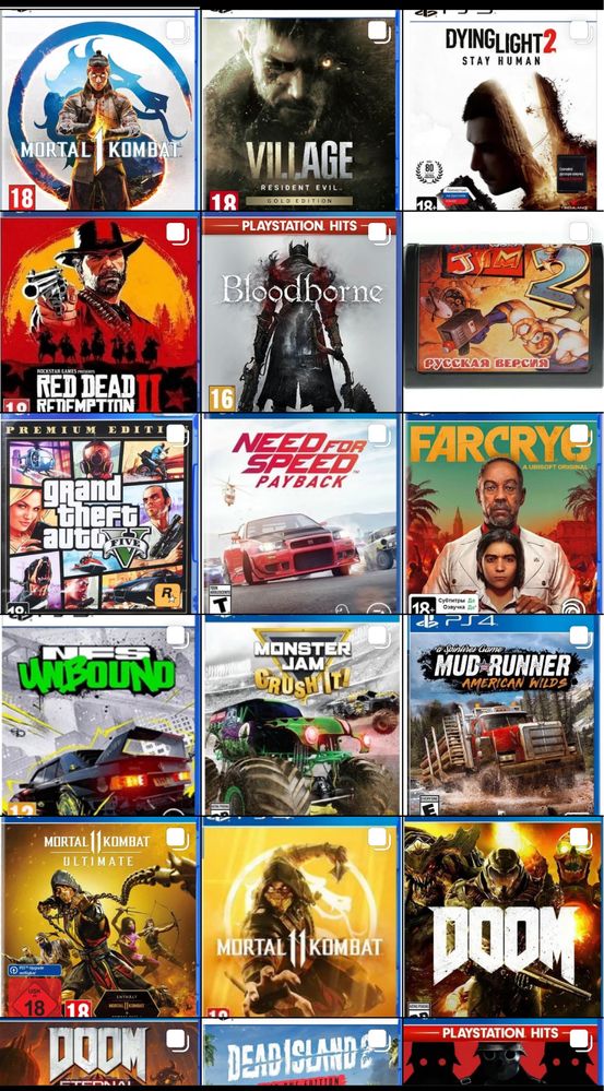 Игра для ps5 Dying Light, Aftermath, Residen evil, Метро