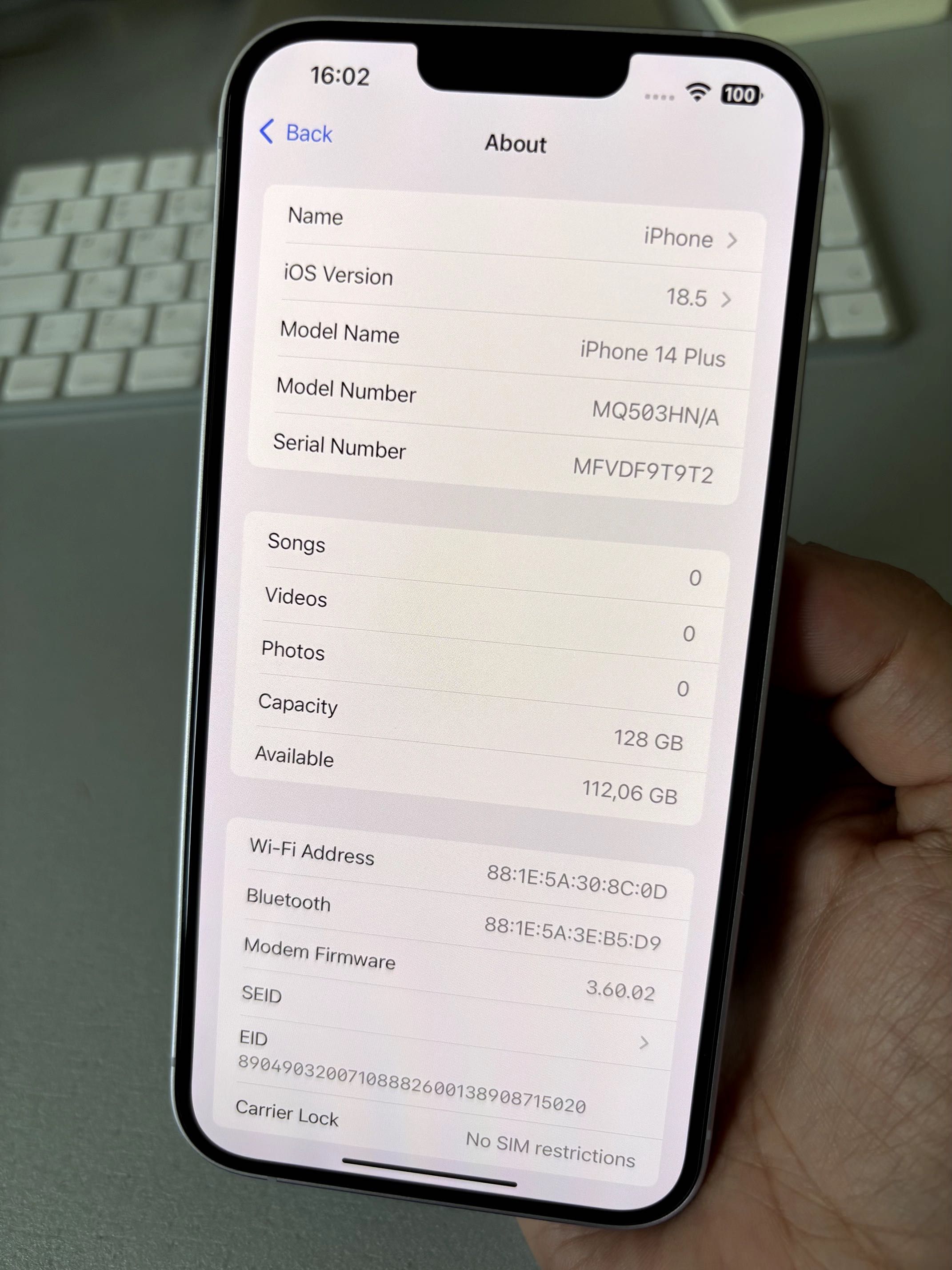 Apple iPhone 14 Plus, Purple, 128GB