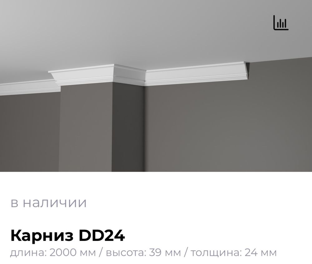 Карнизы из дюрополимер (Галтели)