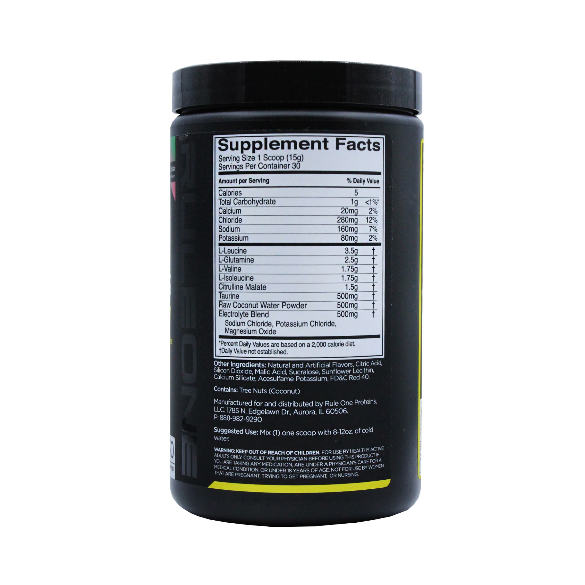 BCAA 2-1-1 Rule One Train BCAAS + Electrilytes 30 порций 450 гр