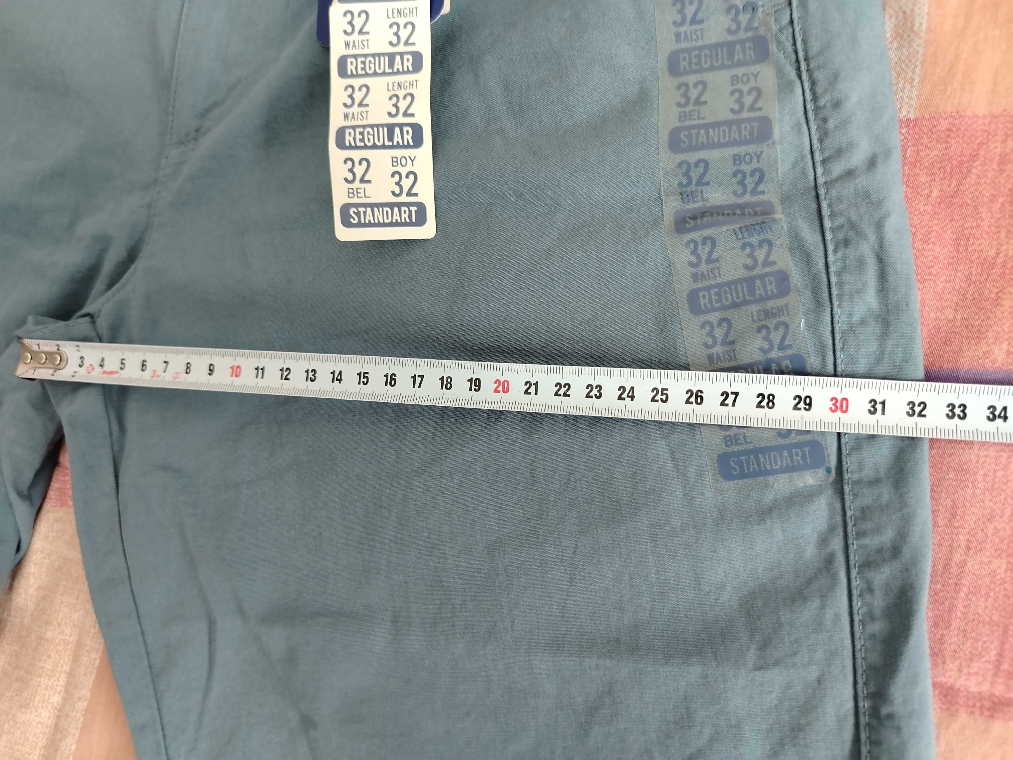 Новые брюки /Турция/разм-W-32 L-32/casual кэжуал брюки штаны слаксы