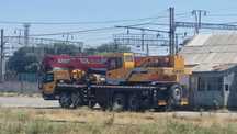 Нужен Трал ! Для доставки автокрана SANY 50т (41700тн) Тараз -Шымкент