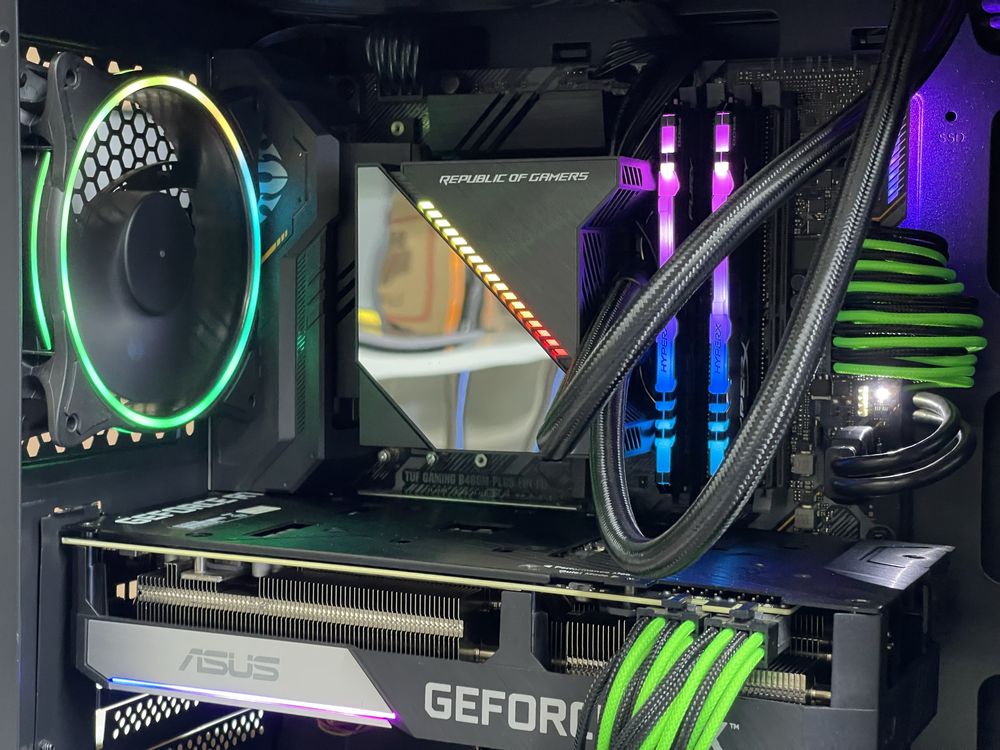 Игровой Системный Блок Core i7-10700/RAM 16Gb/SSD 1TB/RTX3070 8GB