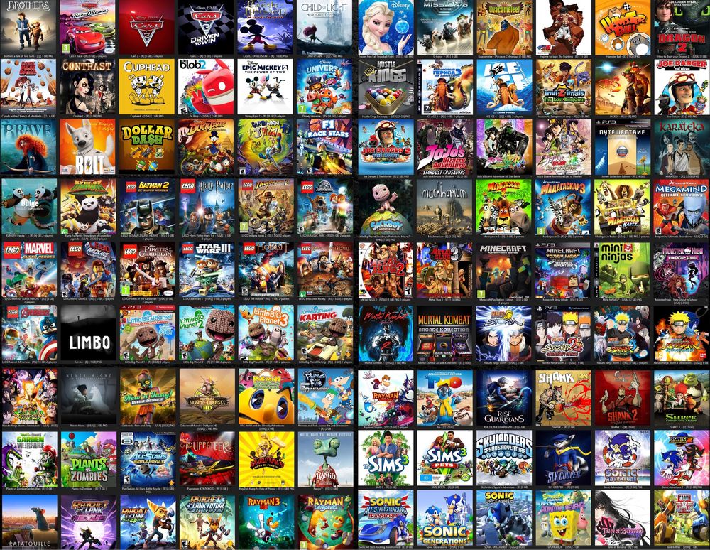 Установка игр на Sony Playstation 3 PS4