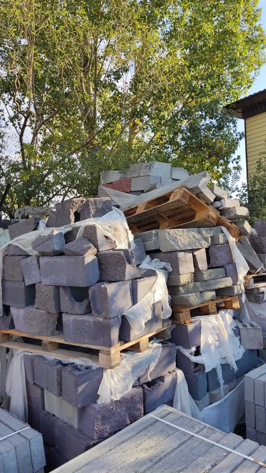 Пескоблок и рваный пескоблок некондиция