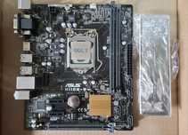 Материнская плата Asus H110M-R + QQLT 6/12