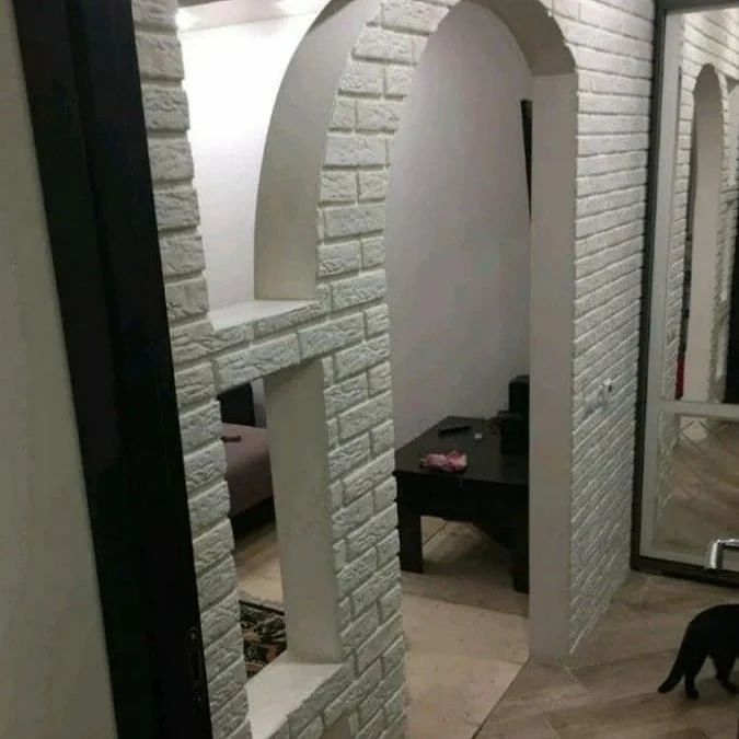 Декоративный кирпич.1кв метрде 60дана бар.  Ұзындығы 24см,ені 6см.