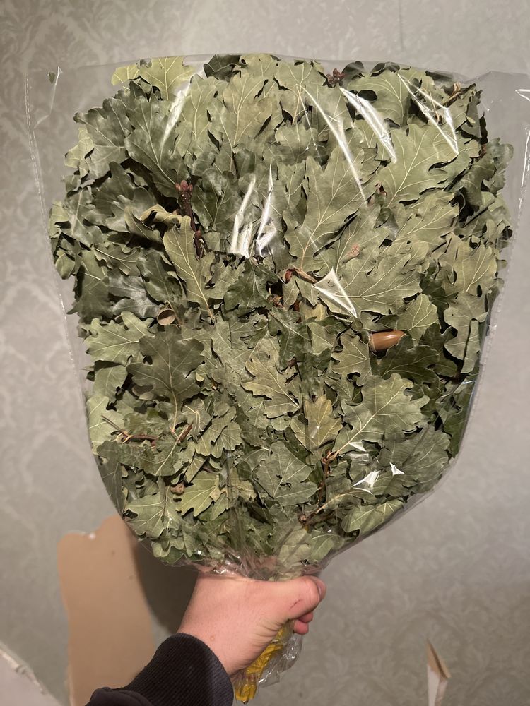 Веники берёзовый дубовый