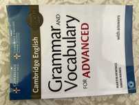 Grammar and vocabulary for advanced