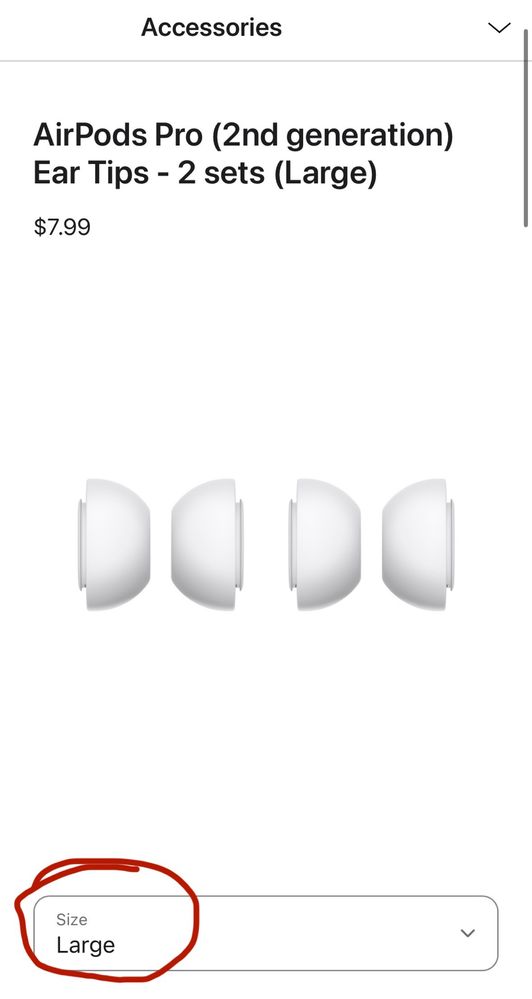 Амбушюры, резинка, вкладыши на airpods pro 1/2