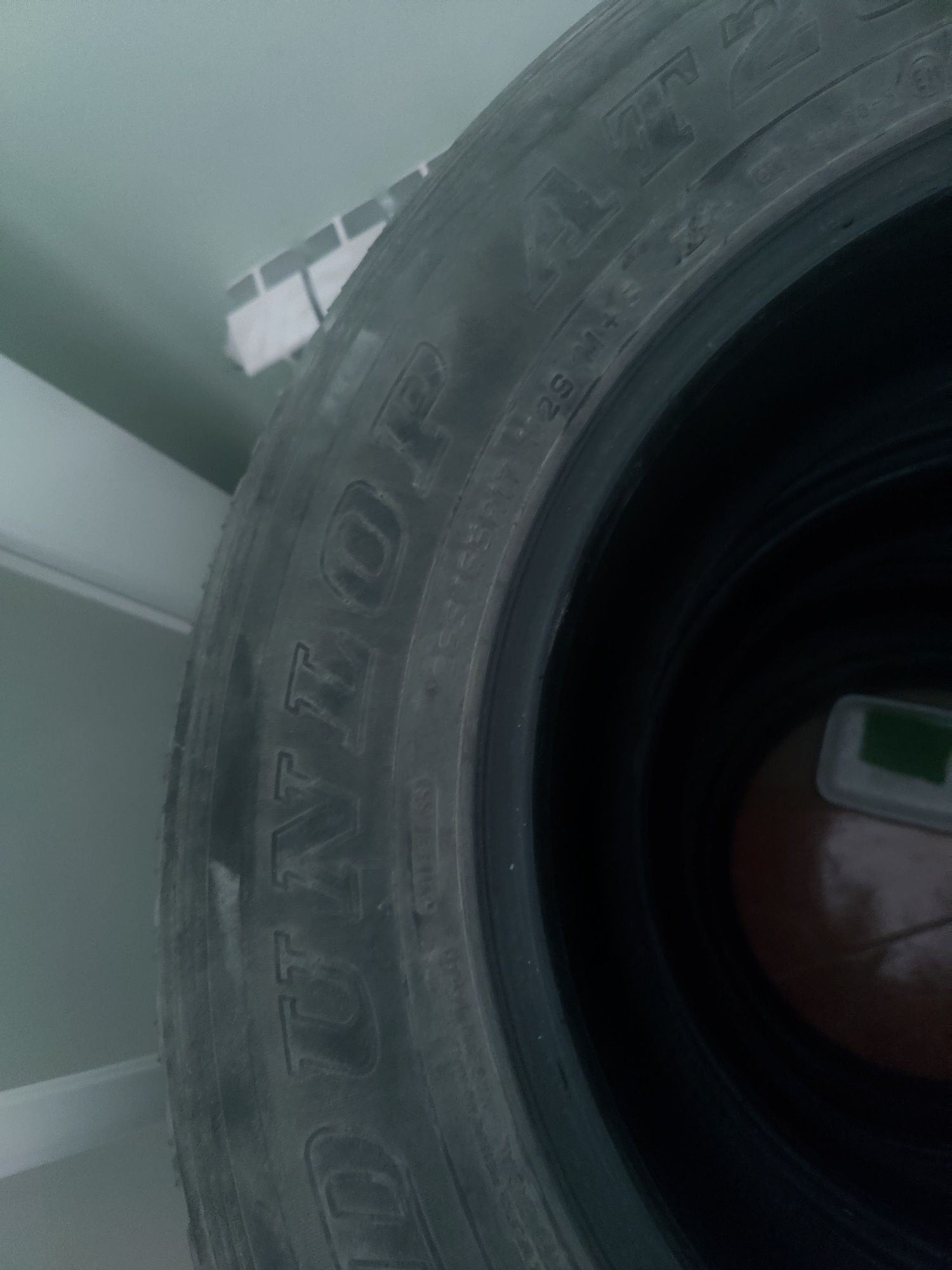 Шины Dunlop комплект б/у япония