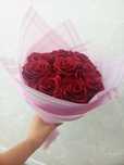 Букет из атласных лент