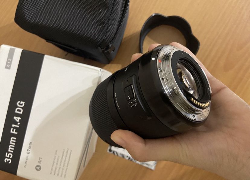 Sigma 35мм 1.4 art canon объектив. Новый