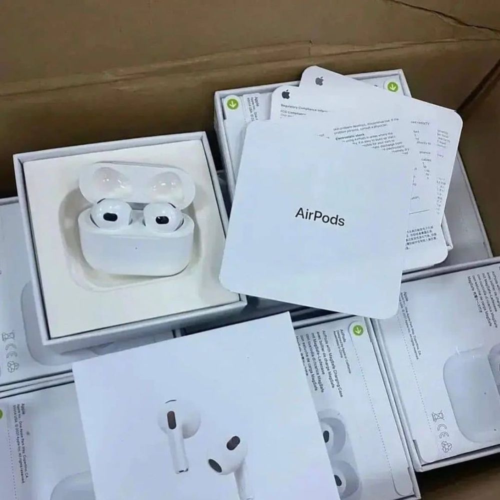 AirPods 3 Премиум качество. Наушник Беспроводные. Айфон. iPhone