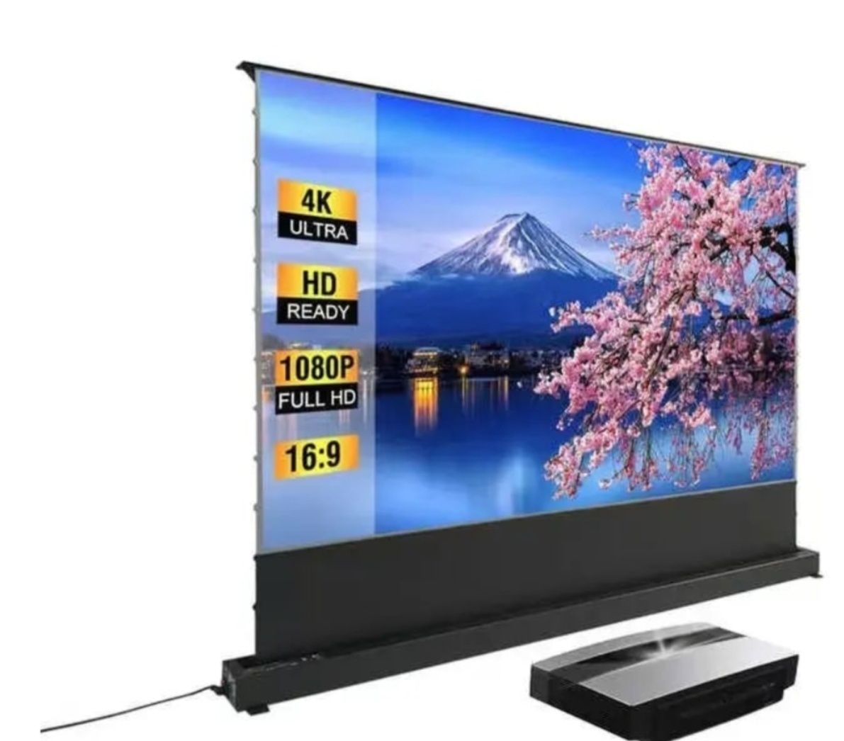 Экран  для проектора TOHOM (ALR) 110 дюймов, 280см