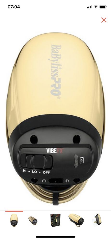Массажер BaByliss Pro VIBEFX ручной вибрационный