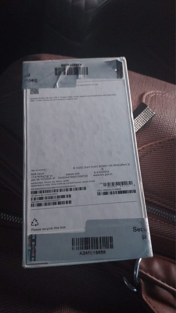 Продам айфон 16Е новый