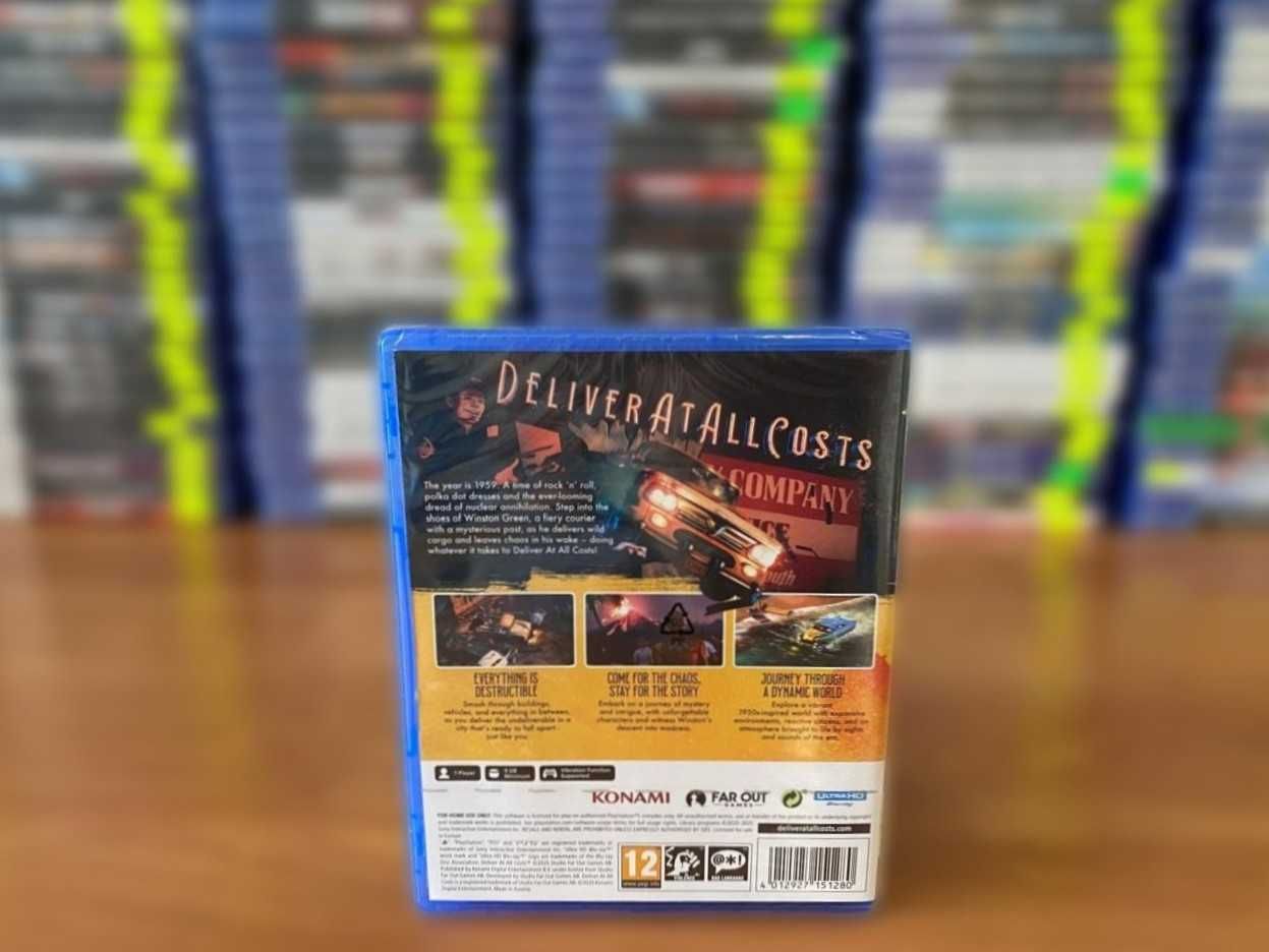НОВЫЙ Deliver At All Cost PS5 Большой Выбор Игр
