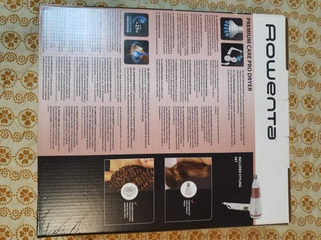 Фен Rowenta Premium Care Pro CV7461 с ионизацией