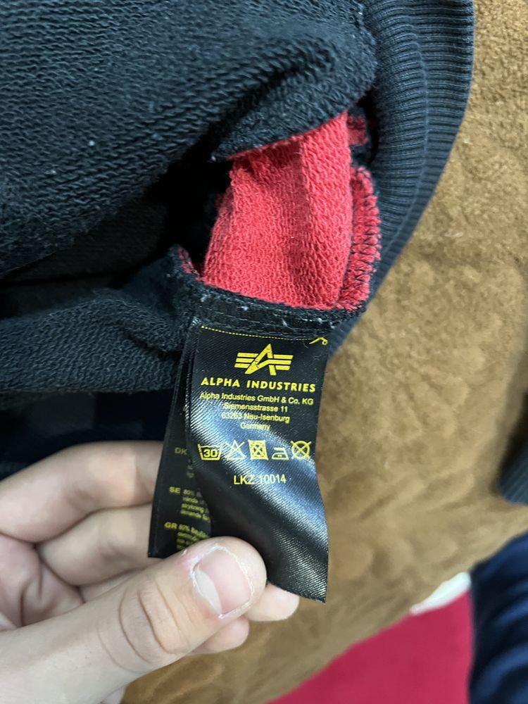 худи альфа индустрис alpha industries