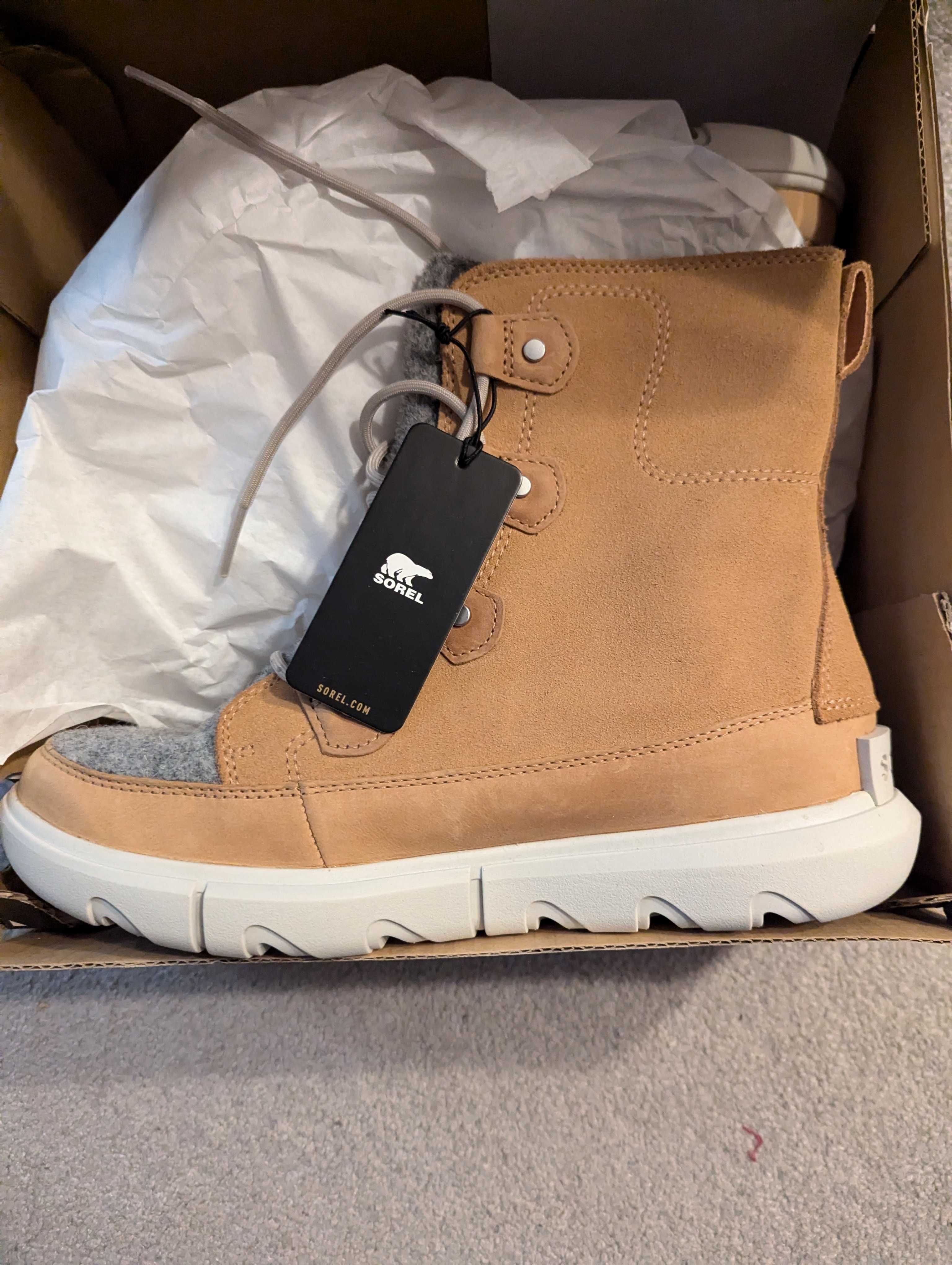 Женские зимние ботинки Sorel из США, размер 40.5