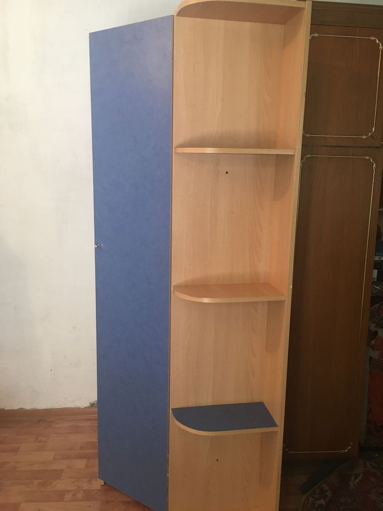 Угловой шкаф с приставкой