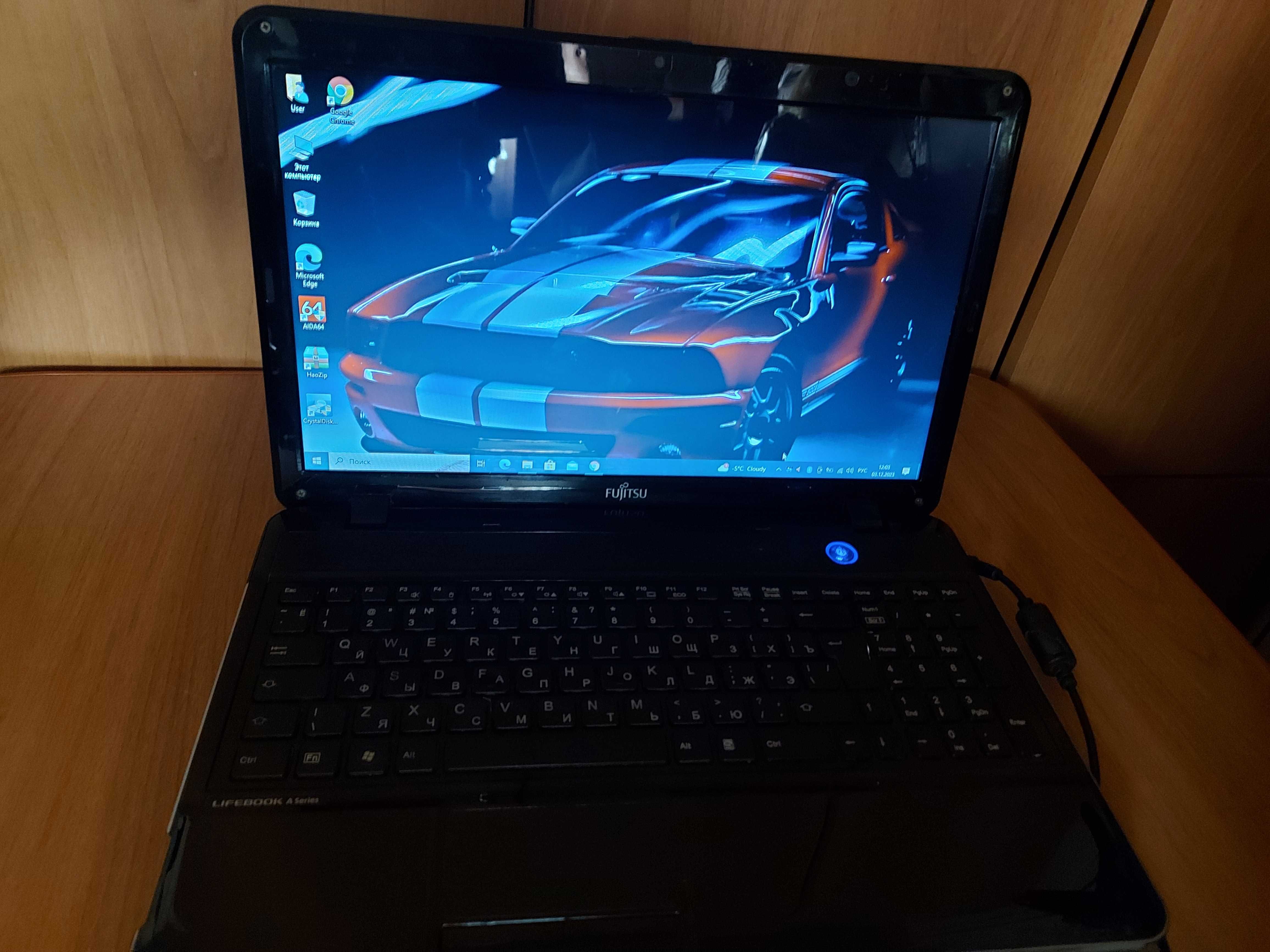 Продам вполне шустрый ноутбук (i5, DDR3 6гб, HDD 500гб).