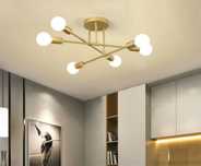 Люстра AzarLights St20/6 gd E27, кол-во ламп: 6 шт