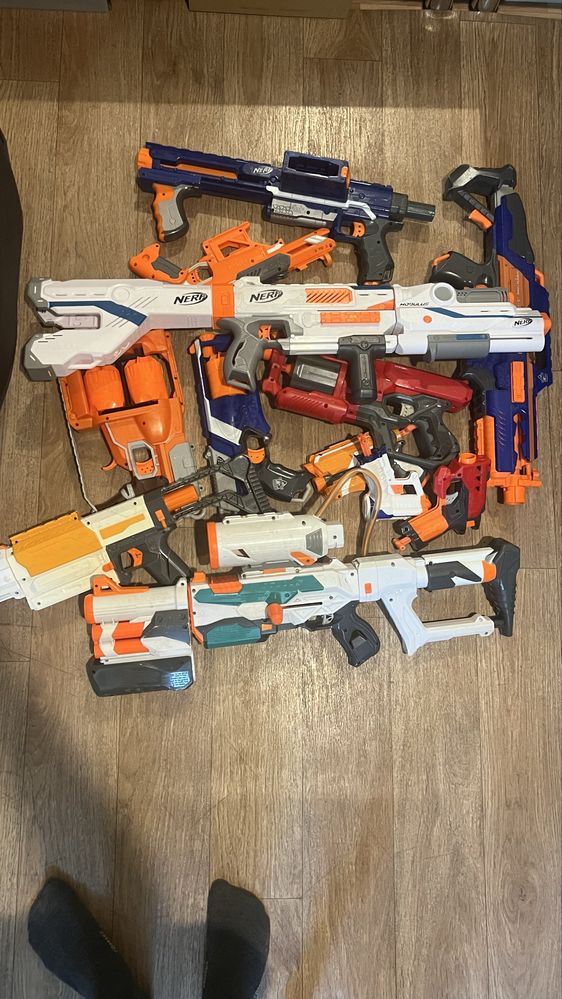 Бластеры nerf оригинальные