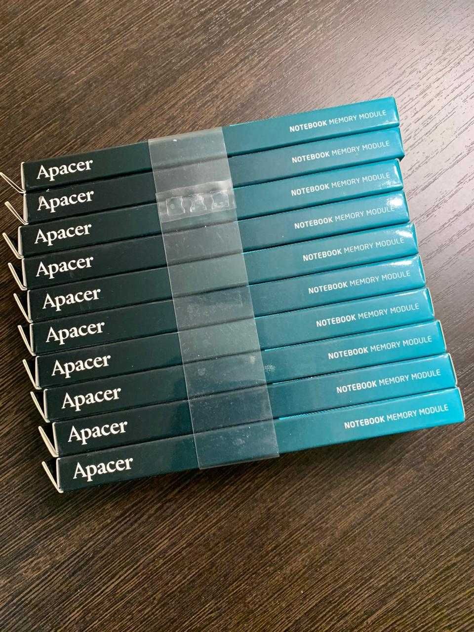 Модуль ОЗУ Apacer DDR4 2400 SO DIMM 8 ГБ (AS08GGB24CEYBGH)