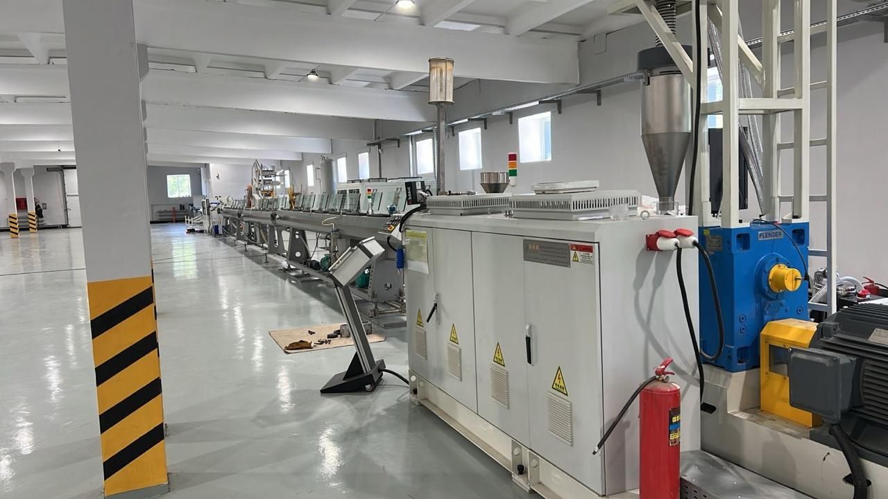 Производство труб для газа, воды и электричества