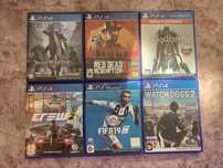 Продам или обменяю диски на PS4