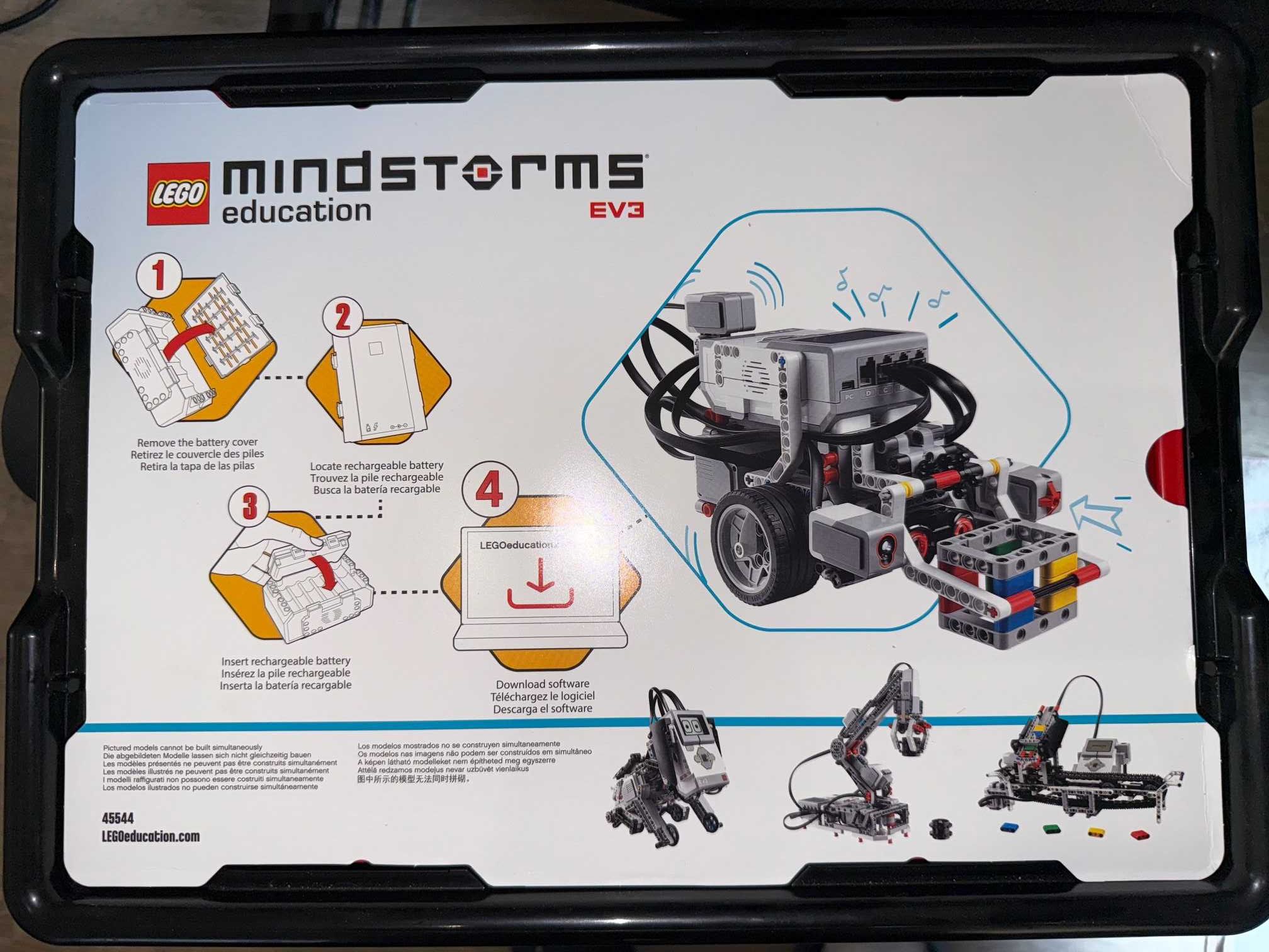 Lego Mindstorms Education EV3 (45544) + адаптер