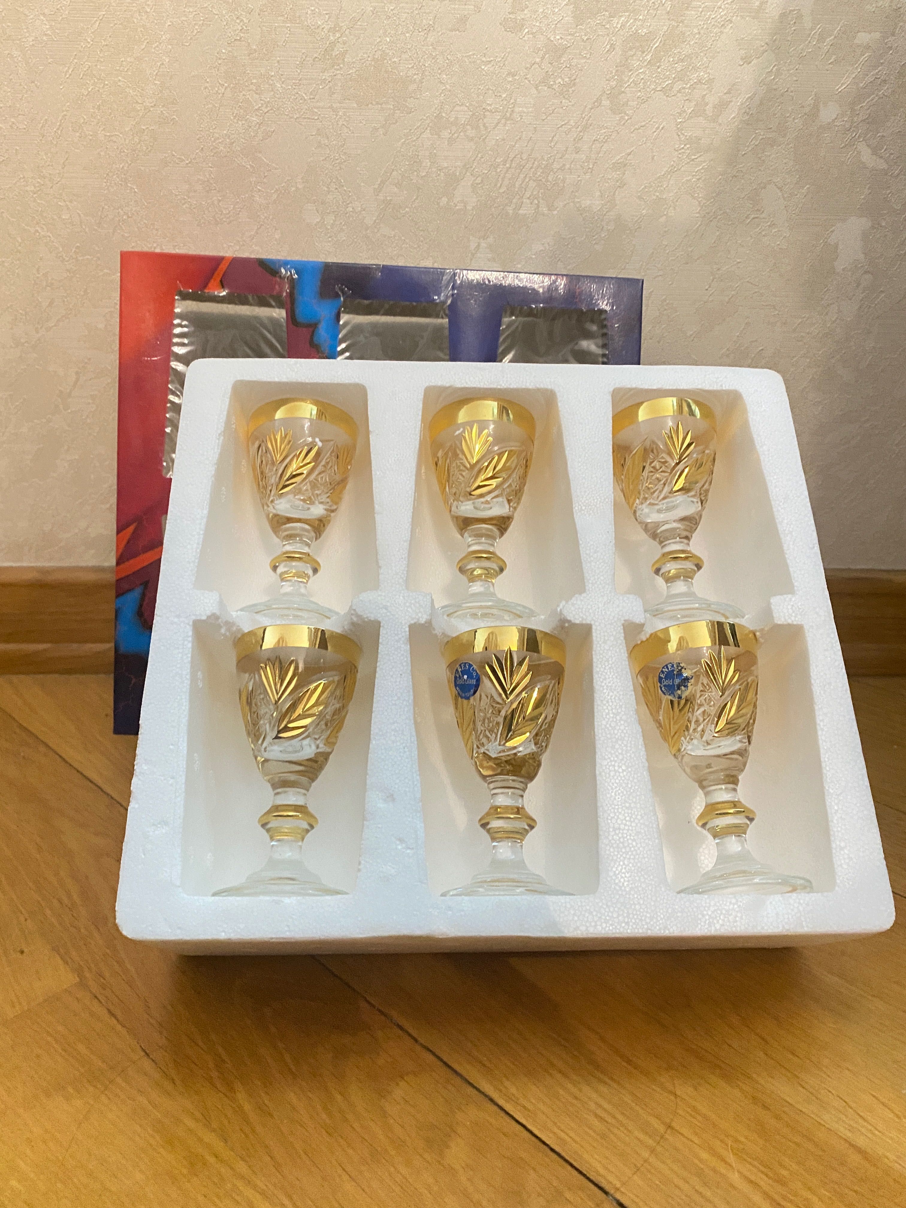 Фужеры хрустальные
