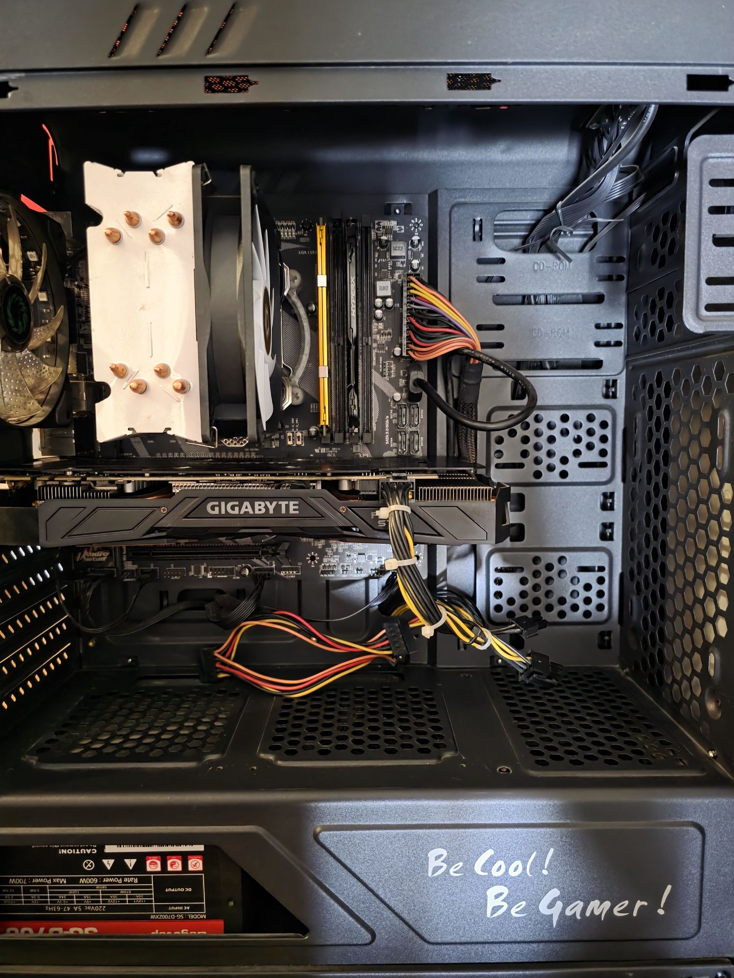 Core i5 9400F. GTX 1070 8Gb
