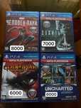 Диски на Ps4 (возможен обмен)