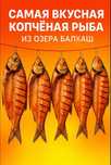 Копчёная рыба с озера Балхаш жерих, змейголов, сом. Вкусные, жирные. .